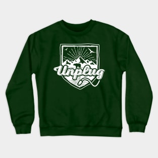 Unplug - Mountains Crewneck Sweatshirt